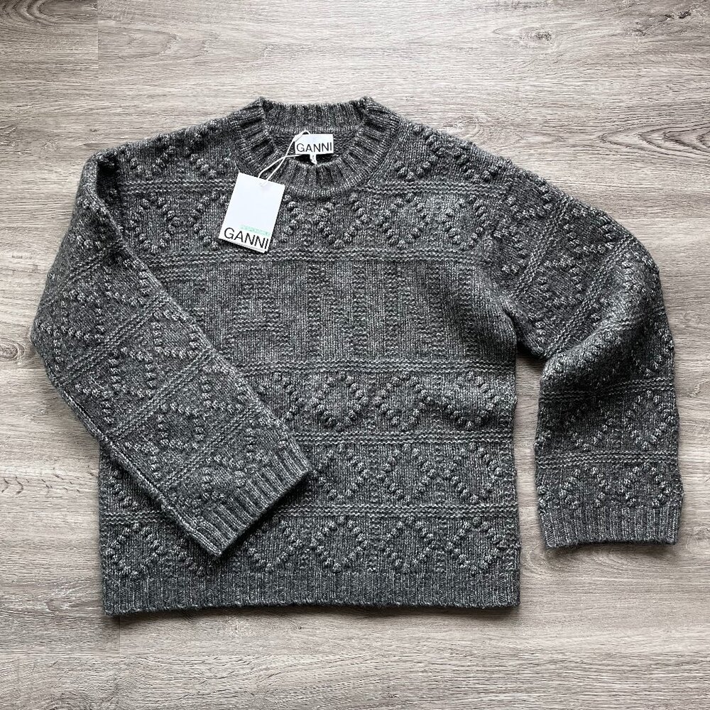 NWT Ganni Bubble Jumper Size XS